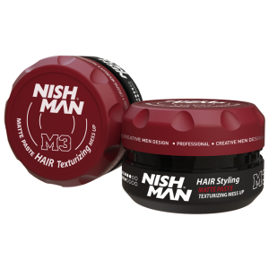 Матовая паста для волос Nishman M3 100 мл (Вишнёвая жвачка)