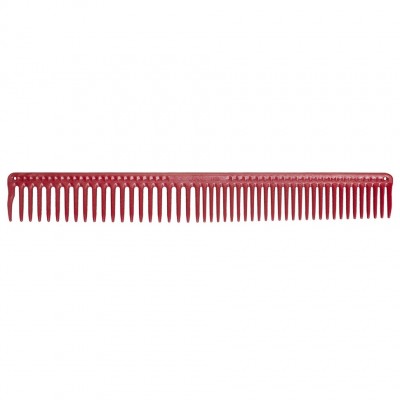 Расческа для стрижки с длинными круглыми зубьями для длинных тонких волос jRL 229мм J306-RED