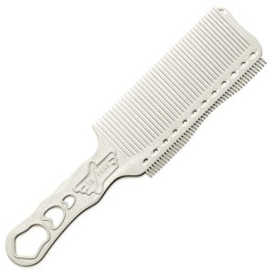 YS-s282T (белая) Расческа для стрижки под машинку с зубцами 240mm