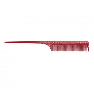 Расческа для волос с мелкими зубьями jRL 216мм J101-RED